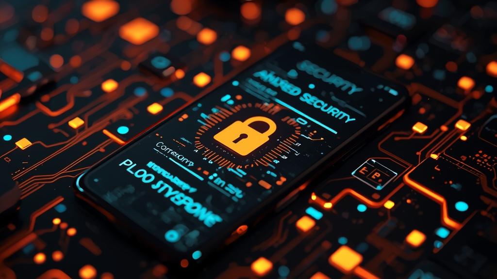 Smartphone AI security visualization